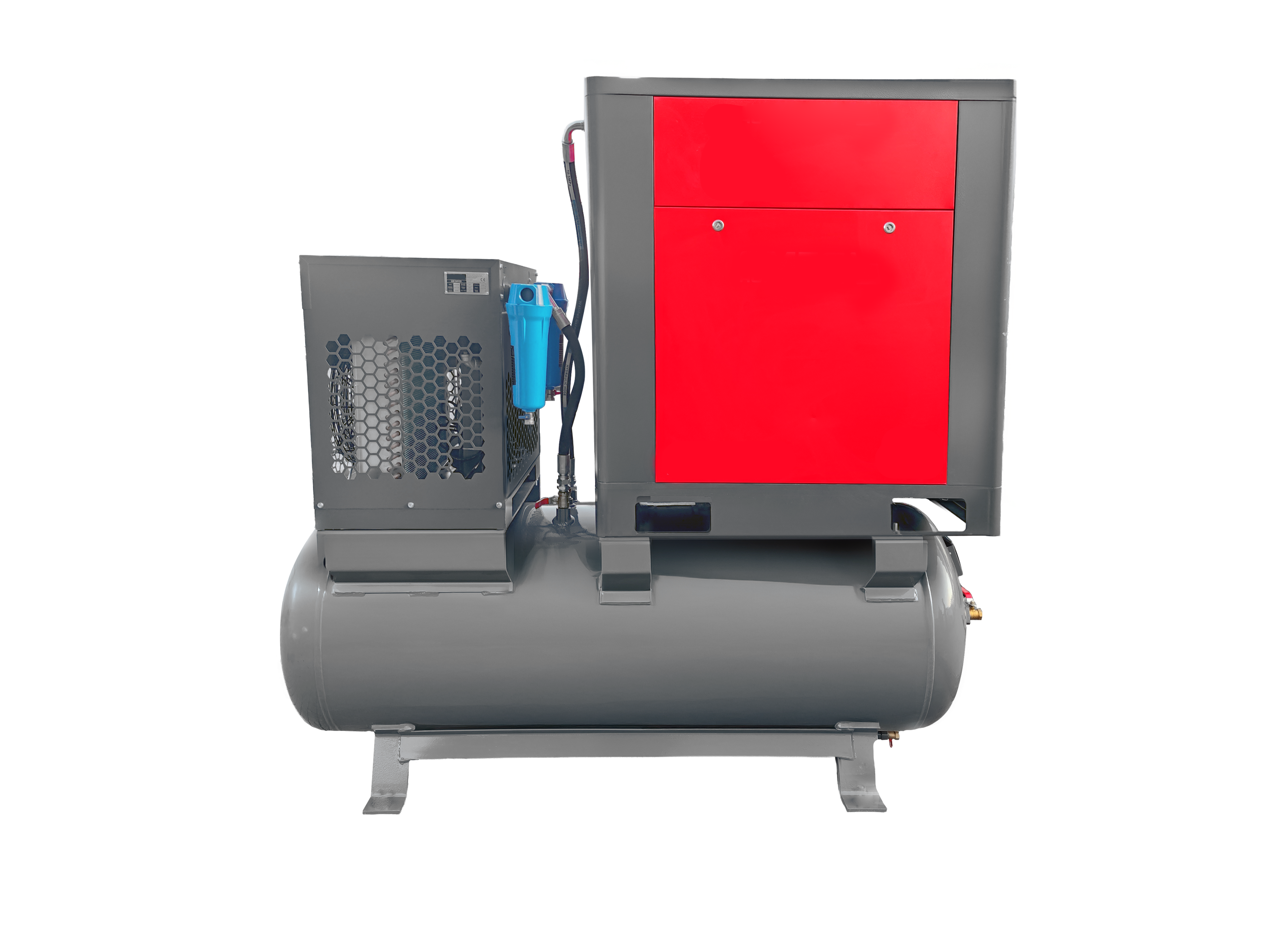 Depo Üstü İnvertörlü Vidalı Hava Kompresörü